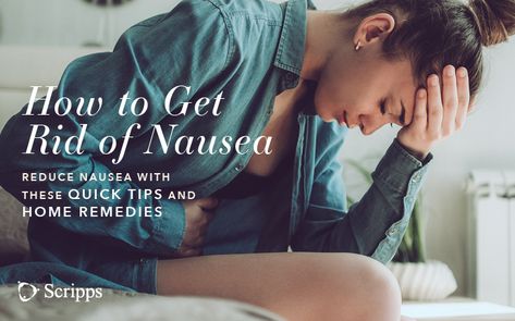 Need tips on combating nausea? While nausea is not usually serious, it can be really uncomfortable. There are many home remedies you can try to relieve nausea. Learn more about what causes these queasy feelings and how to get rid of them, and download a free guide. #ScrippsHealth #Nausea #HomeRemedies #Wellness #PregnancyNausea Nausea Relief Instant, Causes Of Nausea, Home Remedies For Nausea, Relieve Nausea, Get Rid Of Nausea, How To Stop Nausea, Nausea During Pregnancy, Nausea Pregnancy, Reduce Nausea