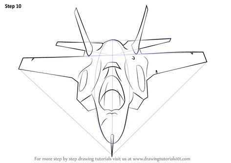 Learn How to Draw Lockheed Martin F-35 Lightning II (Fighter Jets) Step by Step : Drawing Tutorials Fighter Plane Drawing, Fighter Jet Drawing, Fighter Planes Art, Camp Hope, Plane Drawing, F 35 Lightning, F 35 Lightning Ii, Airplane Drawing, Eagle Drawing