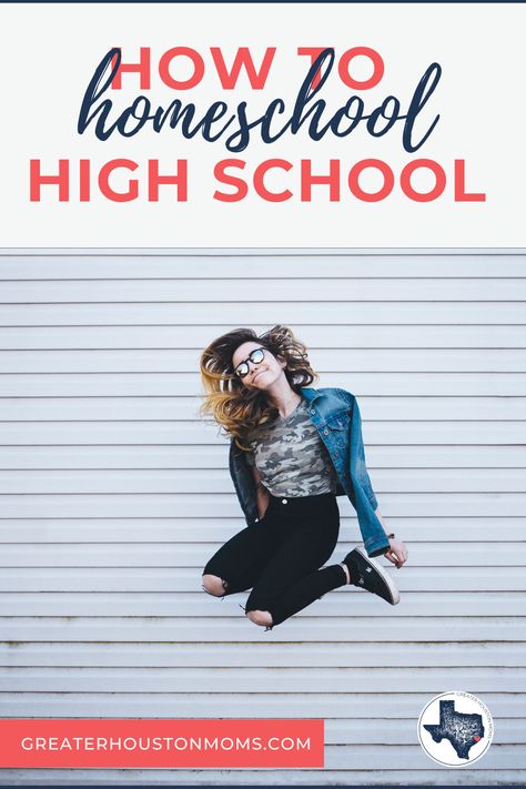 Discover the best ways to homeschool high school students in Texas! #Homeschooling #HighSchool #Texas High School Homeschool, Homeschool High School Curriculum, High School Transcript, Homeschool Middle School, How To Homeschool, High School Curriculum, Homeschooling Tips, Online High School, College Planning