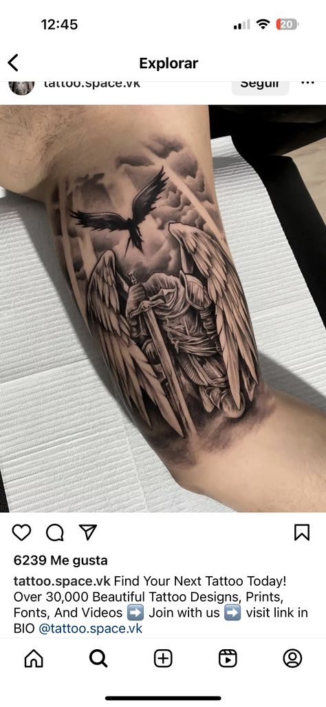 Outside Bicep Tattoo Men, Inside Bicep Tattoo, Inside Of Arm Tattoo, Bicep Tattoo Men, Hunter Tattoo, Inner Bicep Tattoo, Lion Tattoo Sleeves, Half Sleeve Tattoos For Guys, Upper Arm Tattoos