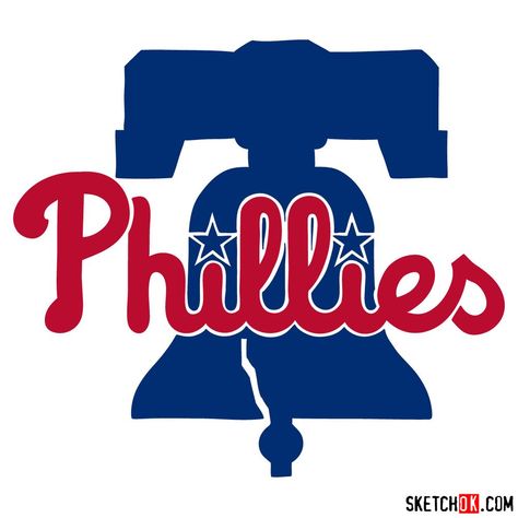 How to draw The Philadelphia Phillies logo Philadelphia Phillies Logo, Phillies Logo, Baseball Teams Logo, Philadelphia Sports, Phillies Baseball, Mlb Logos, Mlb Teams, National League, New Era Cap