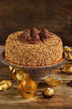 Torte Creative, Christmas Pastries, Nutella Desserts, Torte Cake, Ferrero Rocher, Savoury Cake, Mini Desserts, Mini Cakes, Clean Eating Snacks