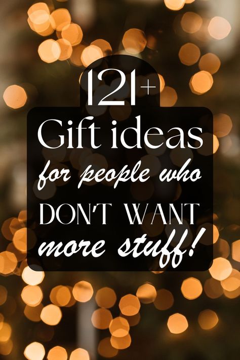 Searching for a gift that resonates with a minimalist approach? Explore our curated list of 121 gift ideas that embrace simplicity and practicality. From subscriptions that matter to handmade tokens of love, find the perfect clutter-free gifts that your minimalist friends will truly appreciate. #MinimalismGifts #ClutterFreeGiftIdeas Minimalist Christmas Gift Ideas, Movie Ticket Gift Ideas, Thrifty Christmas Gifts, Gifts For People That Have Everything, Group Gifts For Friends, Christmas Grab Bag Ideas For Adults, Christmas Gifts 2024 Trends, Small Gift For Coworkers, Non Materialistic Gifts