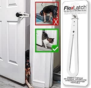 Door Alternatives, Door Holder, Pet Door, Door Holders, Cat Door, Baby Proofing, Pet Safety, Large Cats, Door Latch