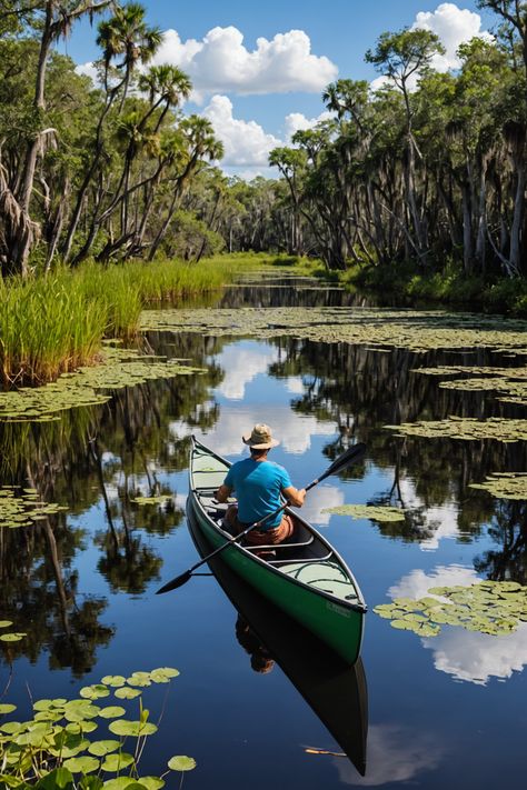 Wild Wetlands: Canoeing and Wildlife Watching in the Florida Everglades Florida Everglades, Everglades Florida, Everglades National Park, Calm Waters, Canoe Trip, Tropical Beaches, Secluded Beach, Calm Water, Special Places