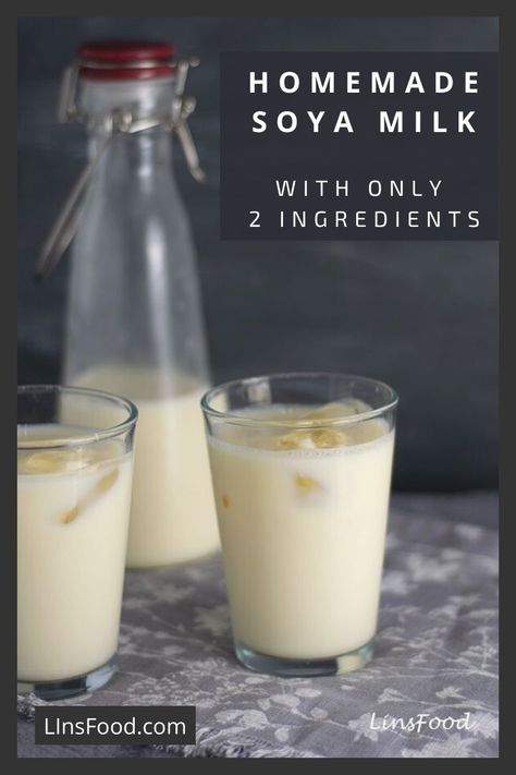 Soya Drink, Smoothies Healthy, Soya Milk, Easy Healthy Smoothies, Milkshake Recipes, Homemade Drinks, Nutritious Breakfast, Cooking Basics, Drinks Alcohol Recipes