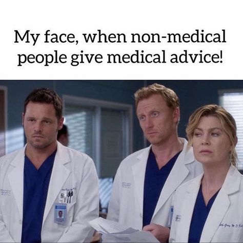 Once you work in the medical field it is always going to irritate you when non medical professionals start talking about health and medicine. Tag someone who can relate.  #physicianassistant #paschool #pastudent #nursepractitioner #nurse #nursingstudent #medstudent #medicalstudent #doctor #surgeon #anatomy Med Student Humor, Medical School Humor, Biology Jokes, Studying Funny, Medical Jokes, Medical Memes, Nursing School Essential, Medical School Life, Nerd Jokes