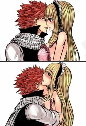 Natsu And Lucy Kiss, Nalu Lemon, Avatar Legend Of Aang, Natsu Fairy Tail, Fairy Tail Natsu And Lucy, Natsu X Lucy, Las Winx, Fairy Tail Nalu, Natsu And Lucy