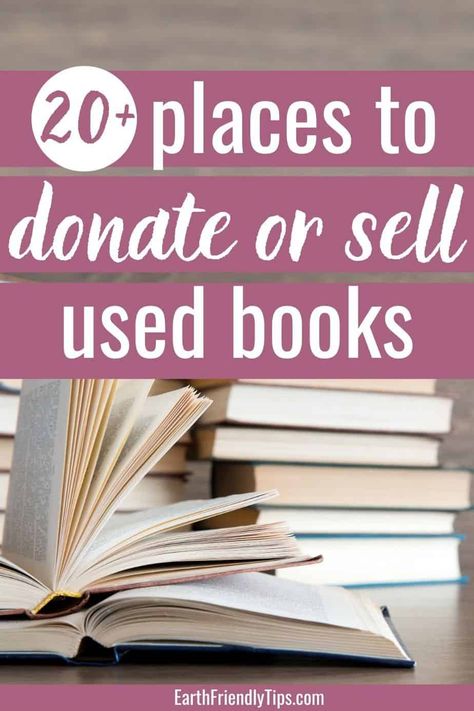 Donation Ideas, Sell Used Books, Perfect Organization, Sell Books, Organizing Time Management, Selling Stuff, Where To Sell, Donate Books, Yard Sales