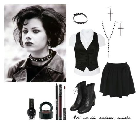 "Cosplay Series - Nancy Downs (The Craft)" by lovebat21 ❤ liked on Polyvore featuring Forever 21, Miss Selfridge, Topshop, Kat Von D and Urban Decay The Craft Cosplay, Nancy Downs Costume, Nancy Downs Aesthetic, Nancy The Craft Outfit, The Craft Outfits Inspiration, The Craft Outfits Aesthetic, Nancy Downs Outfit, The Craft Inspired Outfits, The Craft Aesthetic Outfits