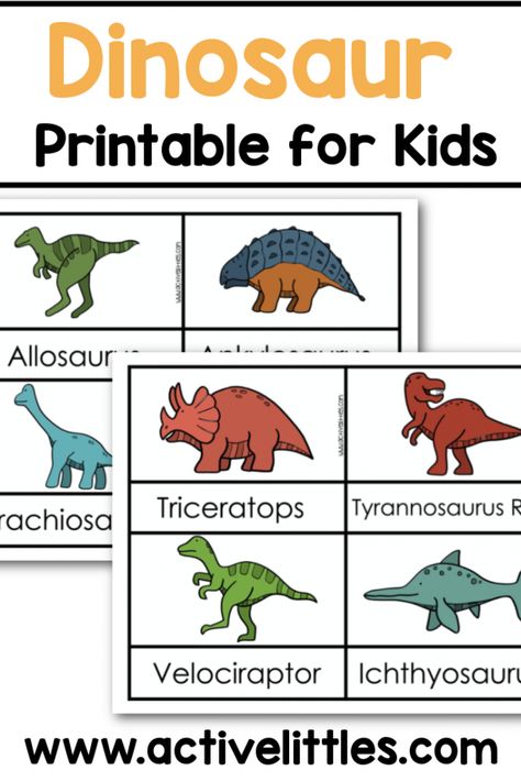 Free Dinosaur Printables, Dinosaurs For Toddlers, Dinosaur Cut Outs, Dinosaur Template, Dinosaur Theme Preschool, Dinosaur Activities Preschool, Dinosaurs Preschool, Free Printable Crafts, Dinosaur Printables