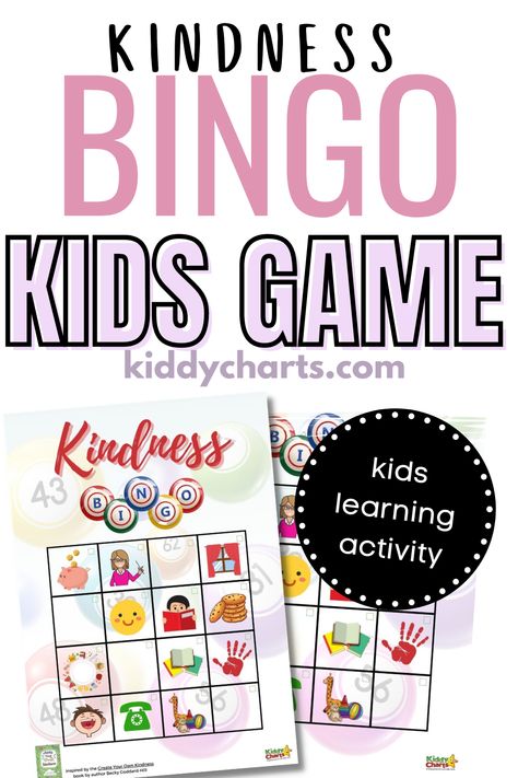 We bring you 2 bingo kindness games for you to tick off kindness activities as you go as well as a traditional bingo game for game night! It is not only a fun kids activity, but also an amazing learning lession for kids about being kind in this world. Kindness Bingo Free Printable, Kindness Bingo Printable, Kindness Bingo For Kids, Kindness Games For Kids, Kindness Games, Kindness Bingo, Blank Bingo Cards, Bingo Games For Kids, Kindness Ideas