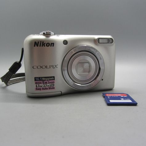 I just added a new item to eBay, Nikon Digital Camera Coolpix L27 16.1MP Silver Tested! #eBay #eBaySeller Nikon Digital Camera, Reselling Business, Digital Video Camera, Video Cameras, Film Cameras, Nikon, Ebay Seller, Digital Camera, Silver