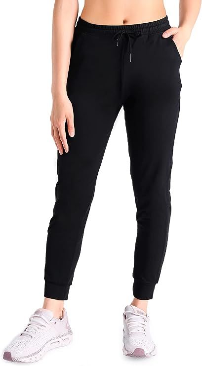 Yogipace Petite/Regular/Tall Women's Lightweight Anti-Shrink Active Joggers Lounge Sweatpants Yoga Jogger Pants Travel Lounge, Lounge Sweatpants, Yoga Dress, Thermal Pants, Thermal Leggings, Fits Women, Black Joggers, Joggers Womens, Fleece Pants