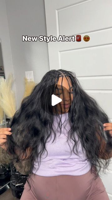 Hause of Hair & Beauty on Instagram: "One thing about @jadegodbolt she’s gonna throw me a challenge and one thing about me I’m going to execute every single time. Sis said she wanted #zoebraids but she don’t have 12 hours to sit down. I said no problem. This style only took me 5 hours ☺️  💆🏾‍♀️Style: Zoey half sew in half Knotless  ⏰Duration: 5 hours 🤍Hair details: 24,24,22” of premium natural wave black (go to our website and reserve what inch you want before booking, select pay offline for the bundles)  📍Location: Dallas, TX  DONT Live in Dallas? No problem, I’ll be dropping a detailed COURSE on how to achieve this look and you can order your bundles online from me as well.   Click “Link in bio” to book, shop or join our waitlist   JOIN OUR EMAIL LIST: Our email list will always be f Half Sew In Half Knotless, Half Braid Half Knotless, Sew In With Knotless Braids, Half Knotless Half Sew In, Half Boho Braids Half Sew In, Half Box Braids Half Sew In Weave, Braided Sew In, Boho Braids With Sew In, Half Braid Half Sew In