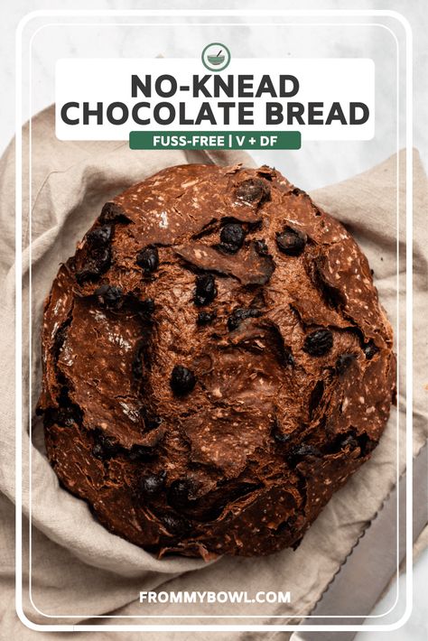 Chocolate Bread Recipe, Sweet Potato Bread, Dutch Oven Bread, Artisan Bread Recipes, Yeast Breads, Knead Bread, Vegan Banana Bread, Roll Recipes, Dutch Oven Recipes