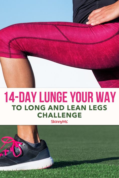 14-Day Lunge Your Way to Long and Lean Legs Challenge Legs Challenge, Beginner Fitness, Leg Challenge, Fat Blaster, Summer Legs, Beginner Workouts, Key To Losing Weight, Leg Workouts, Lean Legs