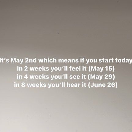 If You Start Today In 2 Weeks, 12 Week Year Notion, Monthly Goals, Girls Who Lift, Start Today, New Month, Feel It, 8 Weeks, See It