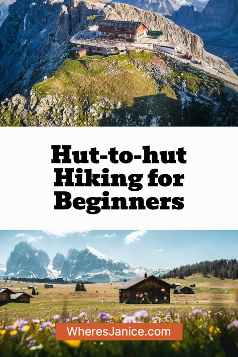 Inn To Inn Hiking, Hut To Hut Hiking, Most Beautiful Scenery, Hiking Ideas, Hiking Europe, Hiking Trips, Thru Hiking, Hiking Destinations, Travel Wishlist