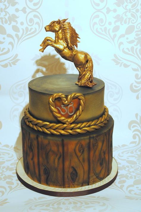 Country Theme Cake, Cake Designs Horses, Red Horse Cake Design, Sweet 16 Horse Theme Cake, Horse Edible Image Cake, Birthday Cake With Horses On It, Sophia Cake, Horse Cakes, Cowboy Birthday Cakes