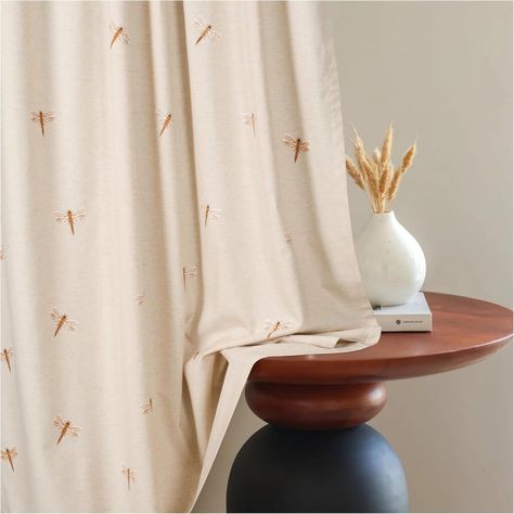 Amazon.com: Bedding Craft,Linen Curtain,Natural Curtains,Flax Linen Curtains,Tab Top Curtains,Curtains,Farmhouse Curtain, Linen Drapes,72" Long Curtains,Taupe Linen Curtain,Window Curtains 50x72 Set of 2 : Home & Kitchen Magnolia Curtains Joanna Gaines, Kids Room Window Treatments, Cottagecore Curtains Living Room, Block Print Curtains Living Room, Nursery Curtain Ideas, Whimsical Curtains, Boy Nursery Curtains, French Country Kitchen Curtains, Kids Bedroom Curtains