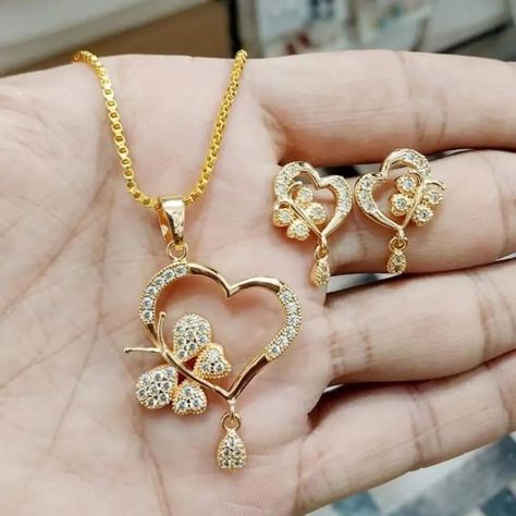 Butterfly Heart Zircon Locket Set✨💛🦋 Best Quality 💯 Price 499/- PKR only👑 . . . . . . . . PR/65 . #jewelrylovers #fashionaccessories #handmadejewelry #statementjewelry #blingbling #jewelrydesign #gemstonejewelry #luxuryjewelry #instajewelry #shopsmalljewelry #zirconjewelry #pkonlinestore #onlinejewellerypakistan #jewelrypage #necklace #ringsofinstagram #girlsbracelet #ringsforher #earringsofinstagram #zirconearrings #stonejewellery #trendyjewelrypieces #explore #explorepage #fashionfor... Bridal Jewellery Design, Butterfly Heart, Zircon Jewelry, Bridal Jewellery, Jewellery Design, Rings For Her, Gold Jewellery, Statement Jewelry, Luxury Jewelry