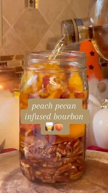 Infused Bourbon, Bourbon Recipes, Whiskey Recipes, Bourbon Bar, Moonshine Recipes, Bourbon Drinks, Fall Cocktails, Fall Drinks, Alcohol Drink Recipes