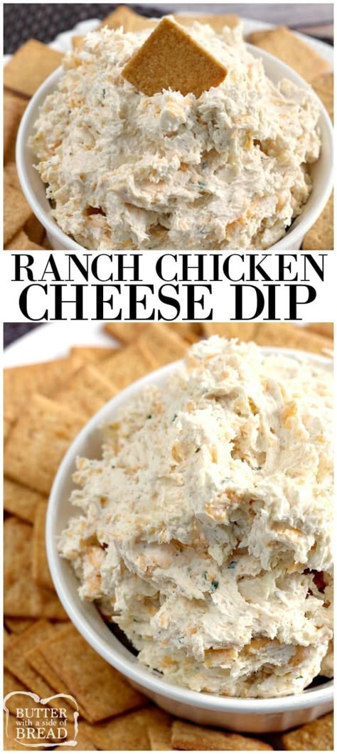 Easy Ranch Dip, Cream Cheese Chicken Dip, Chicken Cheese Dip, Ranch Dip Recipe, Cream Cheese Recipes Dip, Recipe With Chicken, Cheese Cheddar, Cheesecake Dip, Taco Dip