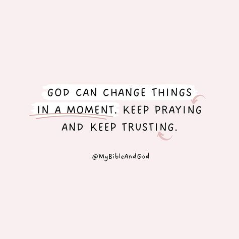 God is all-powerful (omnipotent). He can change anything, at any time, as He sees fit. Everything can change in an instant. God is limitless in power and ability. Things that look impossible to us are nothing before Him. There is no sickness too great and no problem too overwhelming that God cannot overcome. He is the Almighty God and His power can turn things around and change any situation. 👉 Jeremiah‬ ‭32:27‬: “I am the Lord, the God of all mankind. Is anything too hard for me?” 👉 Genes... Things Can Change In An Instant Quotes, Everything Is Changing, God Has My Back Quotes, Life Can Change In An Instant Quotes, God Is Working Quotes, Reminders From God, Power Of Prayer Quotes, Helpless Quotes, Bybel Quotes