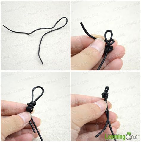 Super easy handmade jewellery making project. To make this leather necklace for men, you just need 4 beads and a strand of leather cord. Just follow the tutorial. Leather Necklaces For Men, Leather Necklace Diy, Jewish Star Necklace, Mens Leather Necklace, Diy Necklace Making, Leather Necklaces, Handmade Leather Jewelry, Simple Choker, Necklaces For Men