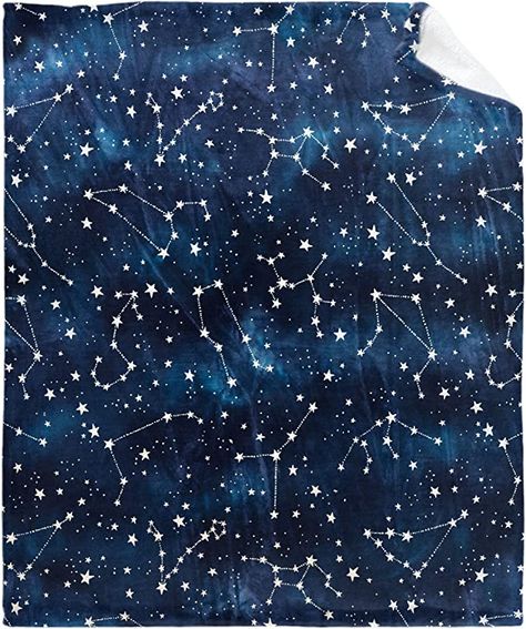 AmazonSmile: Constellation Blue Sky Blanket Throw, Ultra Soft Lightweight Flannel Fleece Microfiber Constellation Lover Blanket for Couch Home Bed Sofa Travel Girl Daughter Gift 30"x40" for Toddler/Little Pet : Home & Kitchen Dnd Design, Blanket Couch, Space Blanket, Modern Blankets, Stars Space, Star Blanket, Travel Girl, Blanket For Couch, Space Center