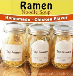 Homemade Top Ramen, Ramen Noodle Seasoning, Noodle Seasoning, Top Ramen Recipes, Homemade Dry Mixes, No Sodium Foods, Top Ramen, Ramen Recipe, Homemade Ramen