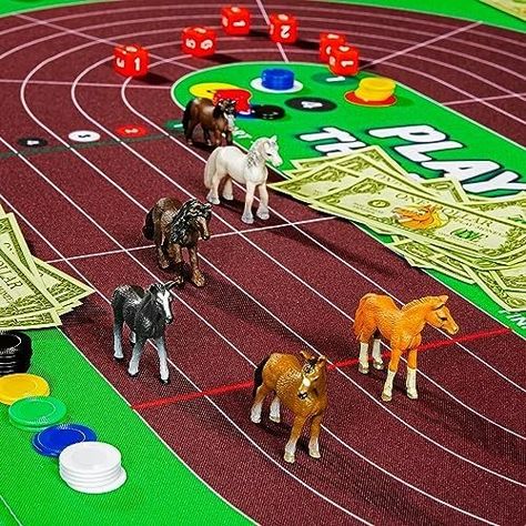 Playin The Ponies - Horse Race Board Game, Horse Games, Horse Racing Game for Adults, Horse Racing Board Game, Derby Horse Race Game, Race Horse Game Board, Horse Dice Games, Social Party Games Check more at https://test4your.com/index.php/2023/11/13/playin-the-ponies-horse-race-board-game-horse-games-horse-racing-game-for-adults-horse-racing-board-game-derby-horse-race-game-race-horse-game-board-horse-dice-games-social-party-games/ Horse Racing Game, Horse Racing Party, Horse Race Game, Game For Adults, Derby Horse, Horse Games, Race Horse, Horse Race, Pony Horse