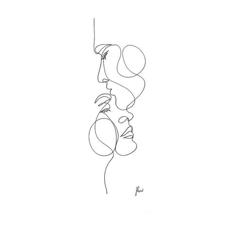 Single Line Art Drawing Simple Home Wall Art Inspo | #artist #singlelinedrawing #singlelineart #art #drawing #love #hisandhers Happy On My Own, Model Tattoos, Kunst Tattoos, Cat Tattoos, Tiny Tattoo, Contour Drawing, Line Art Tattoos, Pola Sulam, Not Happy