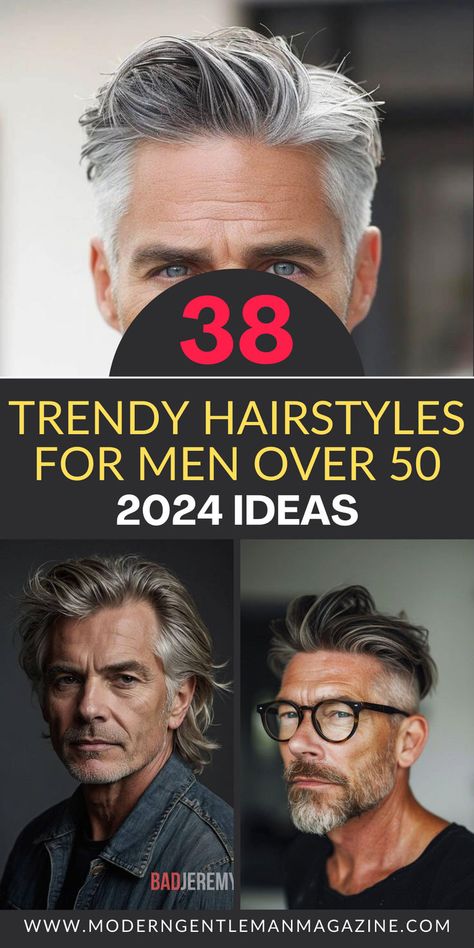 Mens Long Grey Hairstyles, Mens Haircut Longer On Top, Middle Aged Man Haircut, Mens One Length Haircut, Mens Hairstyles Low Maintenance, Long Hairstyles For Men Over 50, Mens Trendy Hairstyles, Italian Men’s Haircuts, Men’s Midlength Haircuts