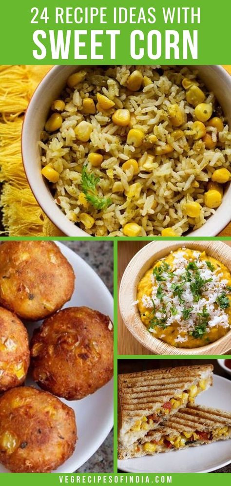 Indian Corn Recipes, Restaurant Food Recipes, Sweet Corn Recipes, Corn Recipes Side Dishes, Lettuce Salad Recipes, Improve Immune System, Corn Dishes, Veg Snacks, Breakfast Recipes Indian