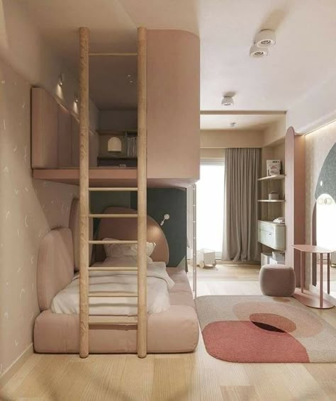 Hiasan Bilik Tidur, Modern Kids Bedroom, Kids Bedroom Designs, Girl Bedroom Designs, Modern Houses Interior, Small Room Design, Girl Bedroom Decor, Room Design Bedroom, Room Makeover Bedroom