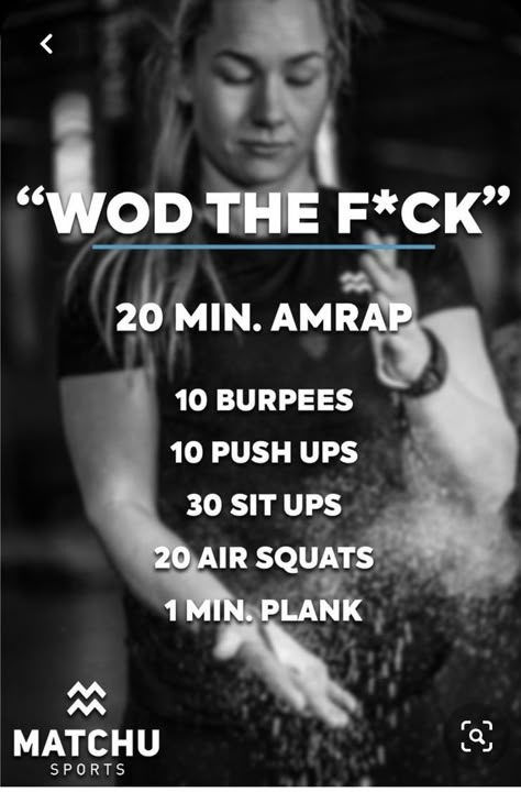 Crossfit Workouts At The Gym, Wods Crossfit, Crossfit Workouts Wod, Crossfit Workouts At Home, Amrap Workout, Crossfit At Home, Workout Of The Day, Crossfit Wods, Wod Workout