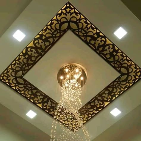 Pvc Roof Ceiling Design, Christmas Ceiling Decor, Room Ceiling Design Modern, Living Room Ceiling Design Modern, Design Ceiling Ideas, Modern Ceiling Design Ideas, Bedroom Gypsum, Ceiling Decor Ideas, Modern Ceiling Design