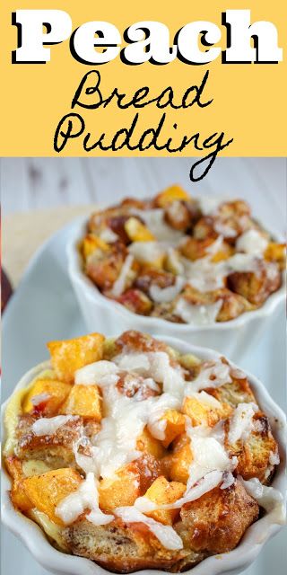 I love bread pudding!! It's my favorite dessert and it's amazingly easy! With peach season here - you will LOVE this peach bread pudding! It's comfort food with bright, juicy bites of peach with every spoonful! #peach #breadpudding Peach Donut, Peach Bread Pudding, Peach Bread Puddings, Donut Bread Pudding, Donut Bread, Donut Peach, French Toast Batter, Florida Recipes, Peach Bread