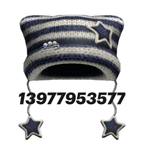 Codes Berry Ave Accessories, White Beanie Roblox Code, Hat Codes Berry Ave, Brookhaven Codes Accessories, Brookhaven Codes, Spiderman Outfit, Emo Accessories, Y2k Hat, Roblox Code