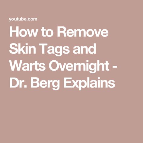 How to Remove Skin Tags and Warts Overnight - Dr. Berg Explains Skin Tags Removal Overnight, Skin Tags Removal, Ketosis Diet Recipes, Remove Skin Tags, Remove Skin Tags Naturally, Dr Eric Berg, Turmeric Vitamins, Eric Berg, Dr Berg