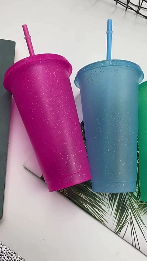 Plastic Cups With Lids, Cups With Lids And Straws, Cake Bar, Ice Cup, Cup With Lid And Straw, Confetti Cake, Juice Cup, Reusable Cups, Cake Bars