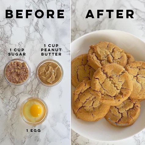 Smart Cookies, Butter Cookie Recipe, Peanut Butter Cookie, Peanut Butter Cookie Recipe, Butter Cookie, 3 Ingredient, Healthy Sweets, Peanut Butter Cookies, Cookie Recipe