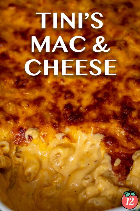 Tini’s Mac & Cheese | 12 Tomatoes Tini Tiktok Mac And Cheese, Tini’s Macaroni And Cheese, Teeny Mac And Cheese, Mac And Cheese Stuffed Shells, Mac And Cheese Recipe Tini, Tina’s Mac And Cheese, Tini Mac Snd Cheese, Italian Mac N Cheese, Tini's Mac N Cheese