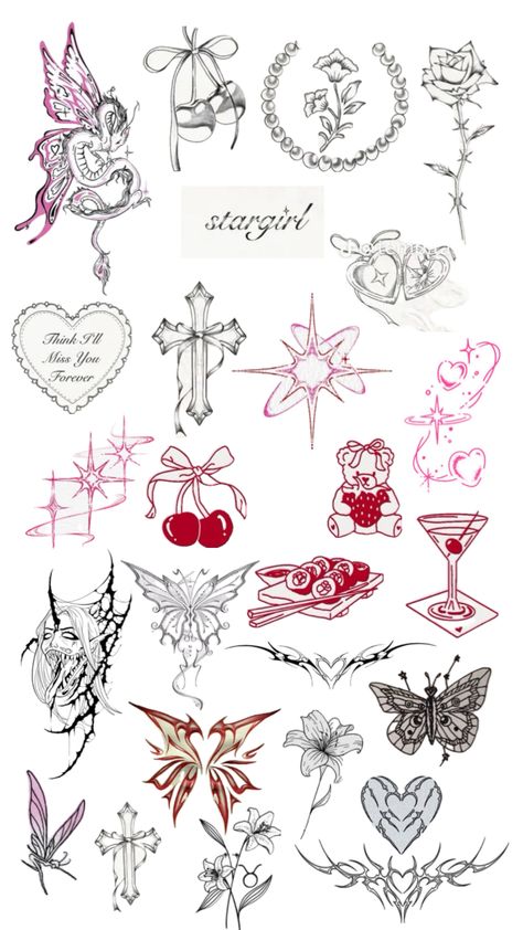 Rosary Tattoo On Hand, Small Girly Tattoos, Henna Inspired Tattoos, Hello Kitty Tattoos, Fairy Tattoo Designs, Scary Tattoos, Small Pretty Tattoos, Tattoo Now, Chest Tattoos For Women