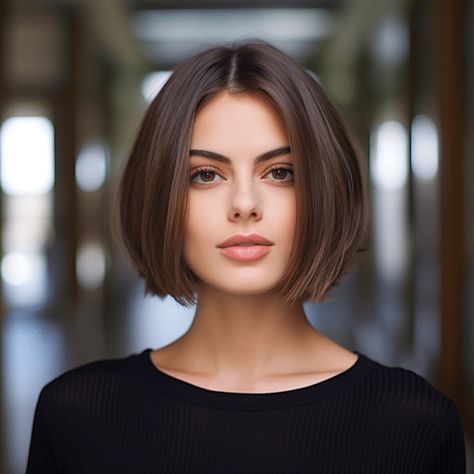 Modern Bob Hairstyles, Chin Length, Choppy Bob Hairstyles, Chin Length Hair, Bob Hairstyles For Fine Hair, Short Bob Haircuts, Trendy Hair, Bob Haircuts, Short Bob Hairstyles