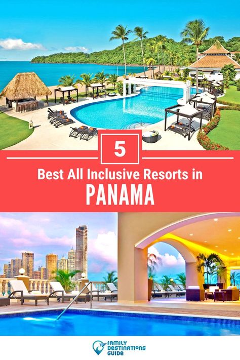 5 Best All Inclusive Resorts in Panama Bucket List Hotels, Best All Inclusive Resorts, Panama Travel, Overwater Bungalows, All Inclusive Vacations, All Inclusive Resort, Free Vacations, Budget Hotel, Inclusive Resorts