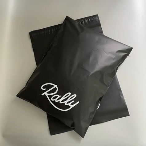 "Discount Promotion 50-1000Pcs Matte Black Custom Poly Mailers Adhesive Self Sealing Shipping Bags Extremely Light Weight with One Color Logo This link price black poly mailer bags, print one side with one color Pls contect me, if you are interested in it. Email:sales11@tendee.cn WhatsApp: +86 13120853718 ----------------Fast quotation---------------- Before offer the price. Get the quote simply by completing and submitting the form below: Product: Poly mailer bags Measure: ?Height) x __?length) Order Quantity: ?pcs Design: ?  Email: sales11@tendee.cn Where to Shipping: ? (Country with postal code please) Color and Logo customization of poly mailer: We have white,  pink, black, purple in our stock, MOQ: 100pcs (for our stock size） We can print your logo, provide it pls. Logo color base of Poly Mailer Packaging Ideas, Polymailer Packaging Design, Poly Mailer Design, Custom Shipping Boxes, Mailer Design, Clothing Packaging, Postal Code, Heavy Bags, Large Clothes