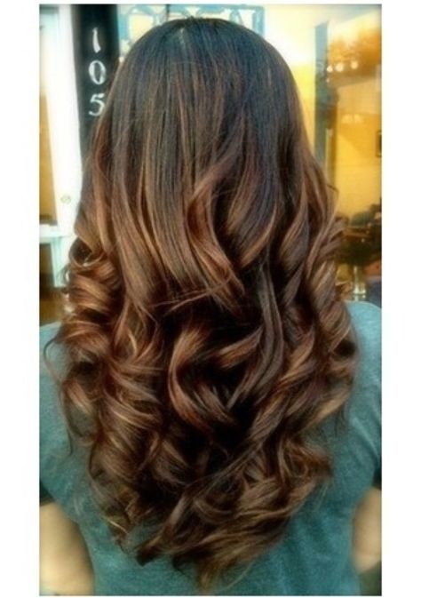 Long hair, styling creme, large hot rollers, light hold hair spray and a large barrel curling iron for touch up= Color is dark warm brown with caramel & warm auburn hi-lites. Long Brunette Hair, Hair 2022, Long Brunette, 30th Bday, Love Hair, Great Hair, Layered Hair, العناية بالشعر, Curled Hairstyles